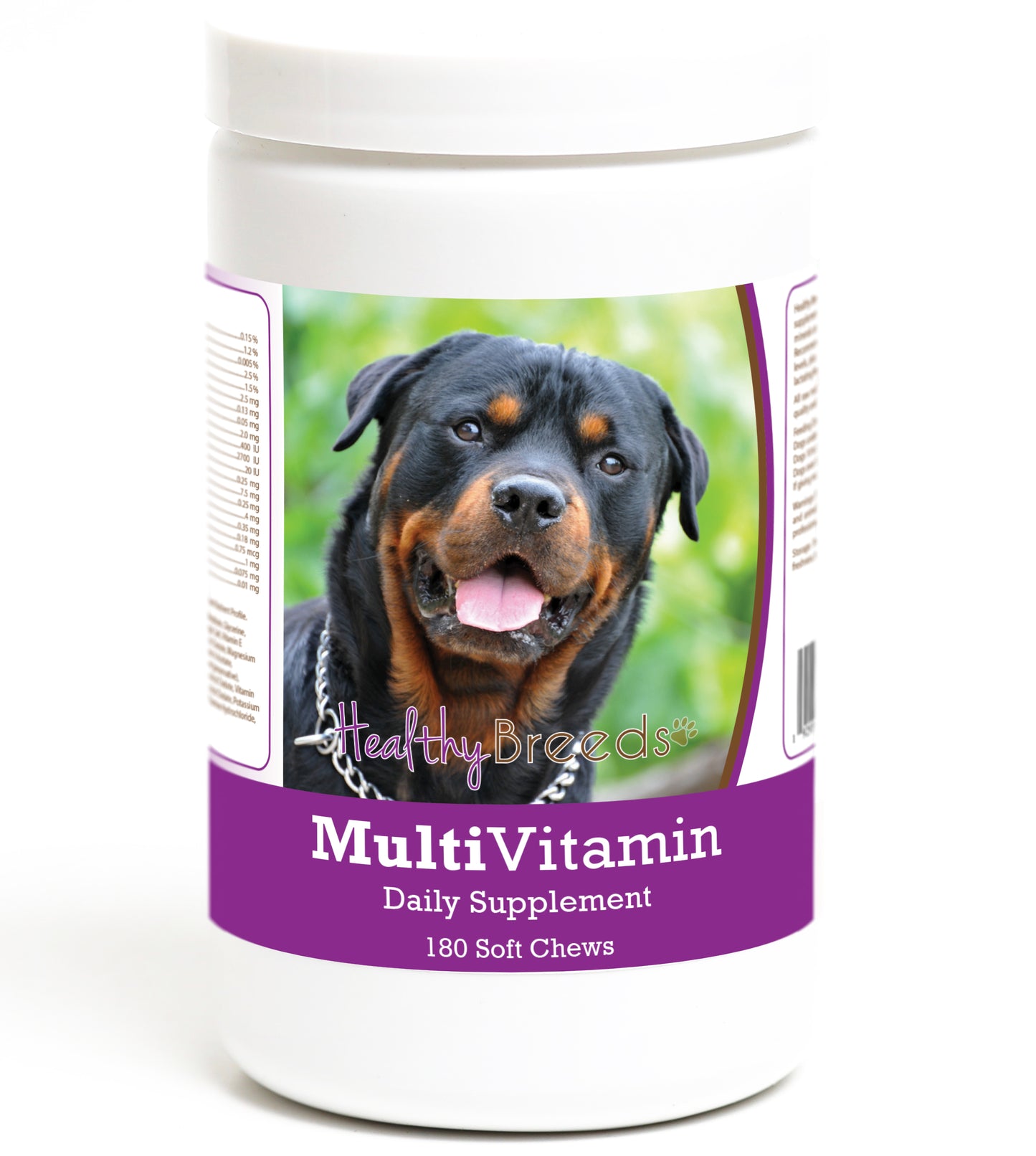 Healthy Breeds Multivitamin Soft Chew for Dogs - 180 Count