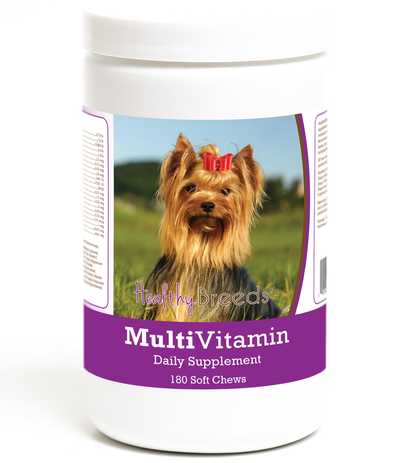 Healthy Breeds Multivitamin Soft Chew for Dogs - 180 Count