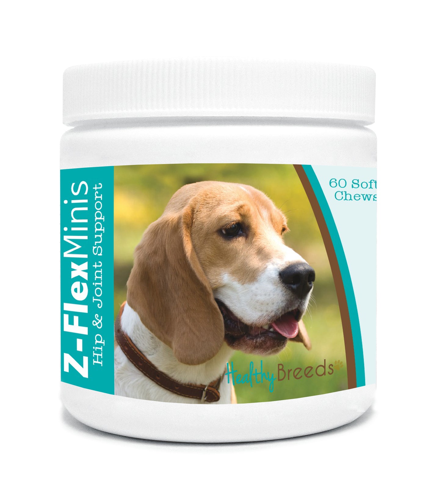 Healthy Breeds Z-Flex Minis Hip & Joint Support Soft Chews - 60 Count