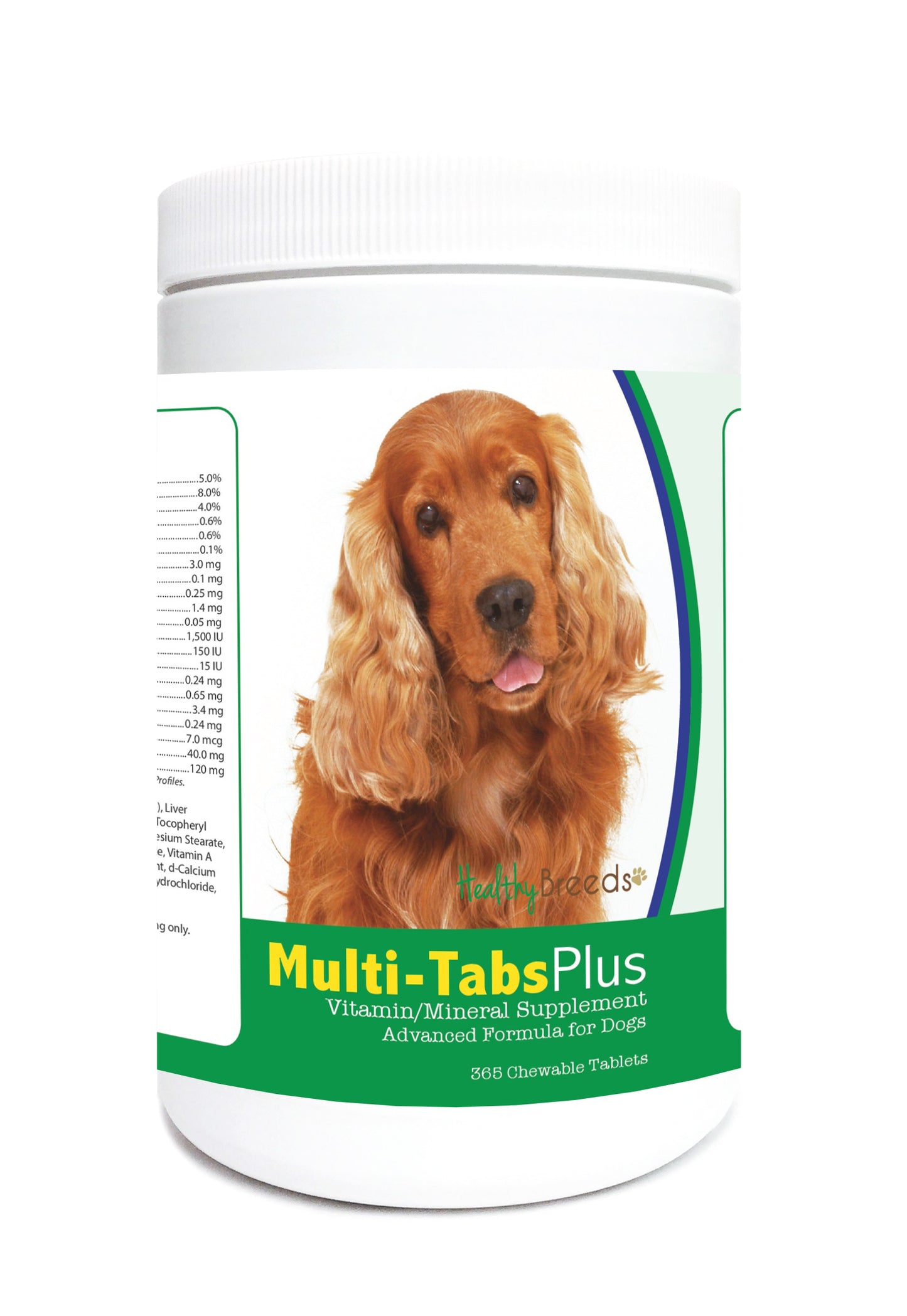 Healthy Breeds Multi-Tabs Plus Chewable Tablets - 365 Count