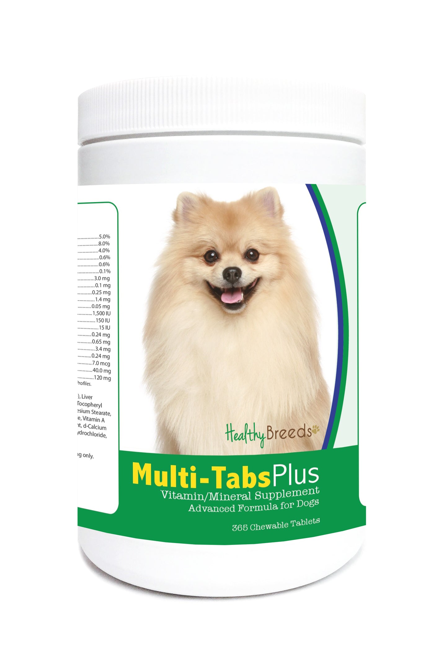 Healthy Breeds Multi-Tabs Plus Chewable Tablets - 365 Count
