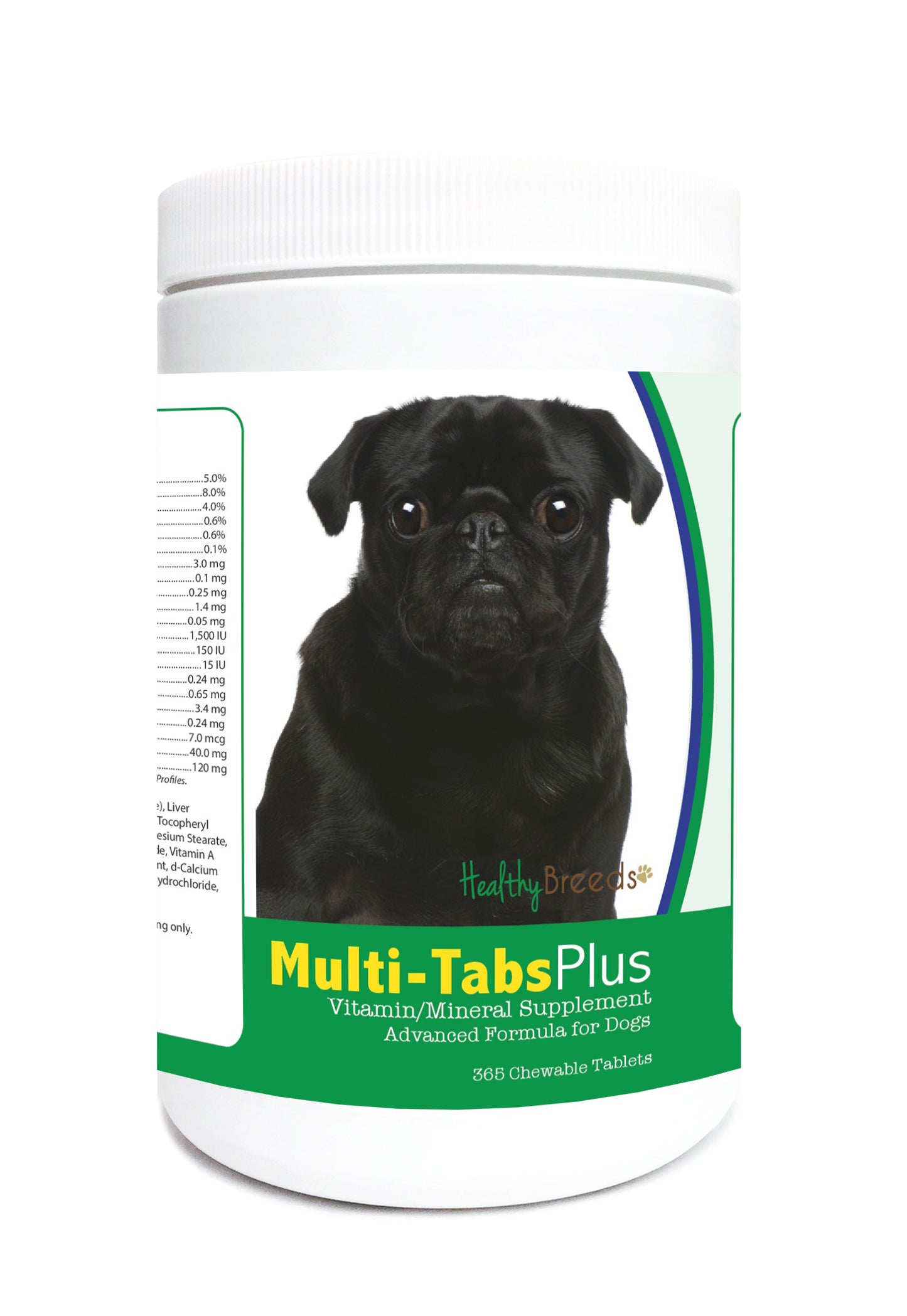 Healthy Breeds Multi-Tabs Plus Chewable Tablets - 365 Count