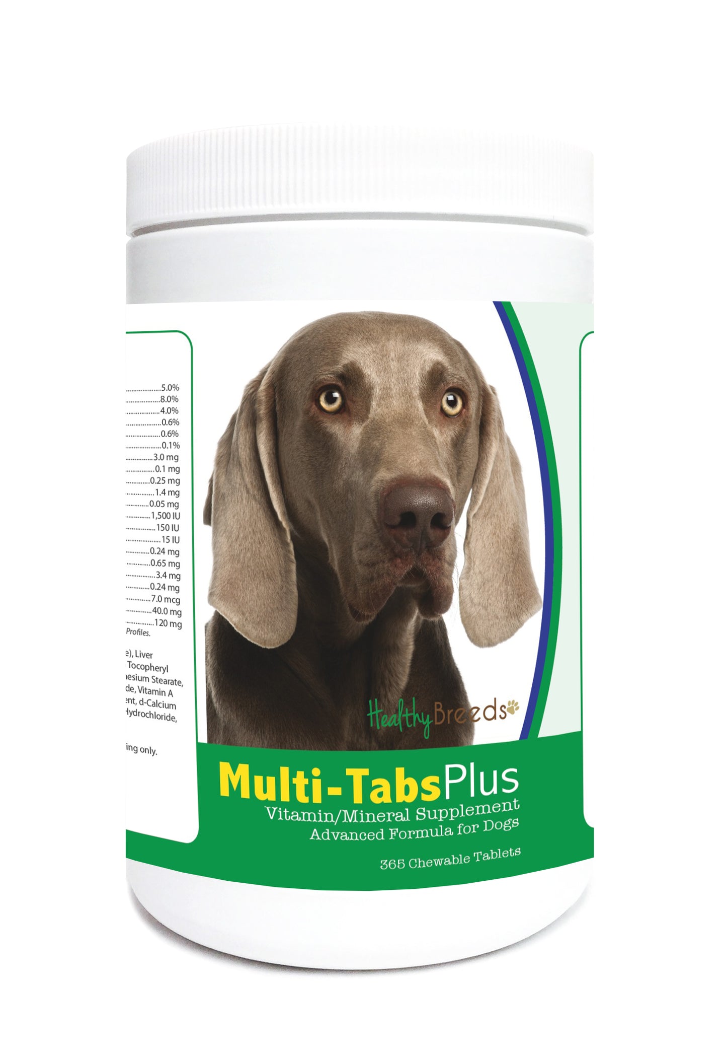 Healthy Breeds Multi-Tabs Plus Chewable Tablets - 365 Count