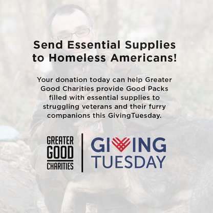 GivingTuesday: Send Essential Supplies to Homeless Veterans