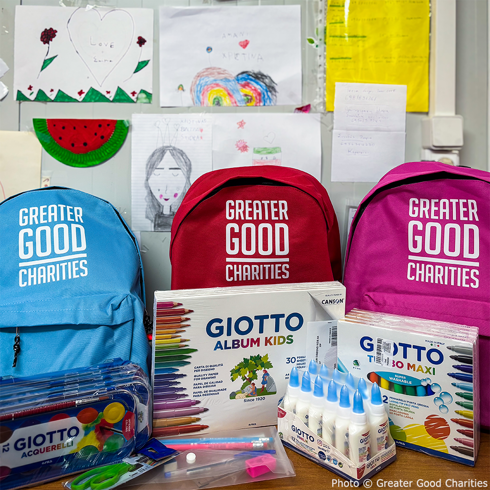 Send School Supplies to Refugee Children in Greece