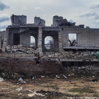 Rebuilding After Missile Strike Damage - Ukrainian Families Need Your Help