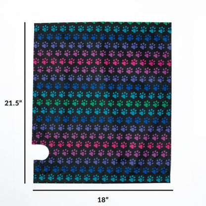 Rainbow Paws Magnetic Fabric Mailbox Cover
