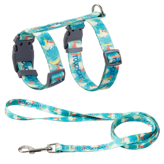 Touchcat&reg; Avery Patterned Fashion Cat Harness & Leash