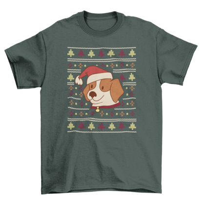 Darling Dog Ugly Christmas Sweater T-Shirt