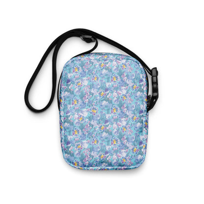 Floral Paw Utility Crossbody Bag