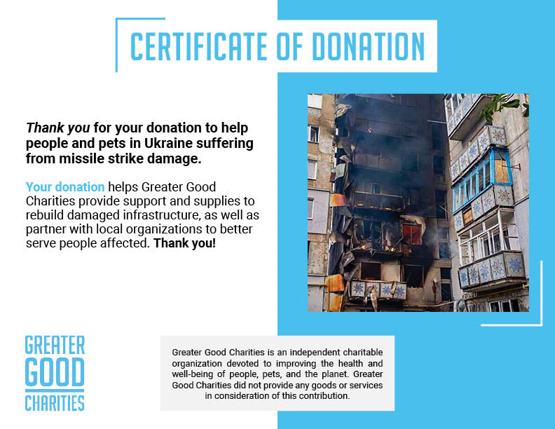 Rebuilding After Missile Strike Damage - Ukrainian Families Need Your Help