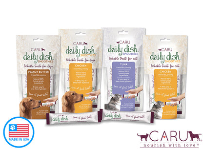 Caru Pet Daily Dish Smoothies Lickable Cat Treats