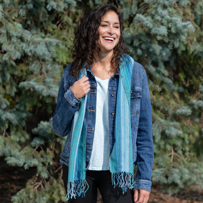 Hand-loomed Alpaca Scarf | Fair Trade, 100% Alpaca Fiber