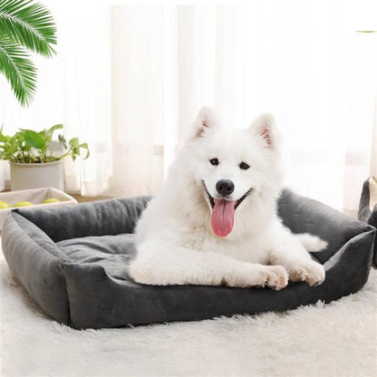38" Cushioned Pet Bed