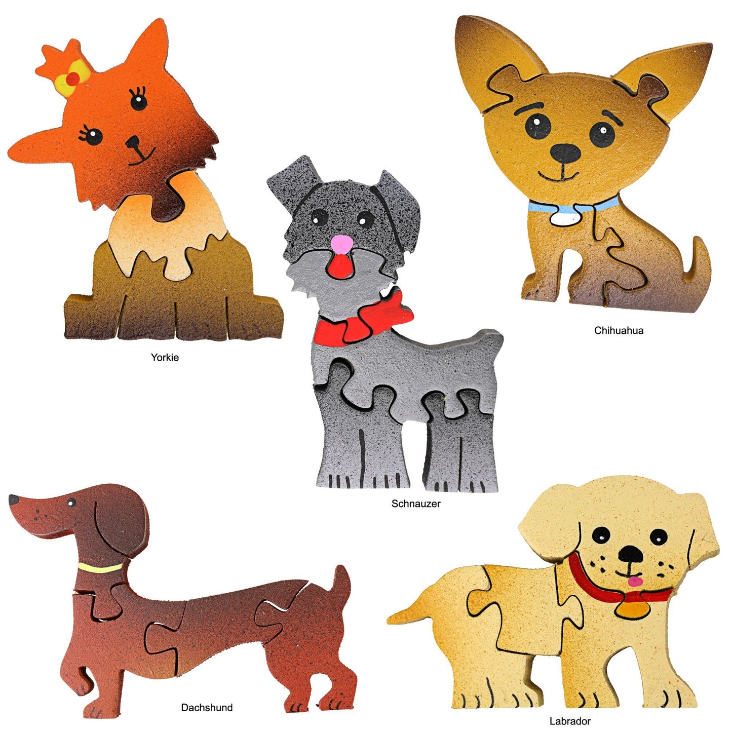 Dog Puzzle Magnet