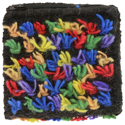 Fun Fringe Mohair Coin Purse