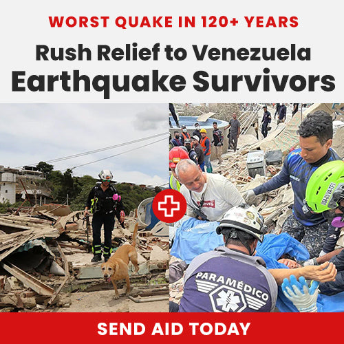 Support the Venezuela Earthquake relief campaign by The Animal Rescue Site and GreaterGood. Rush emergency aid to survivors and rescue teams working in the affected region today.