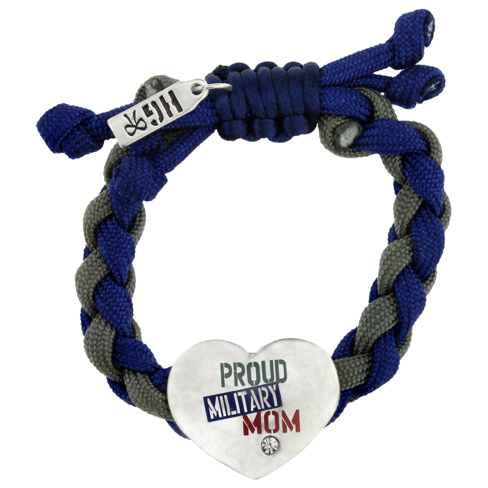Proud Military Mom Paracord Bracelet GreaterGood