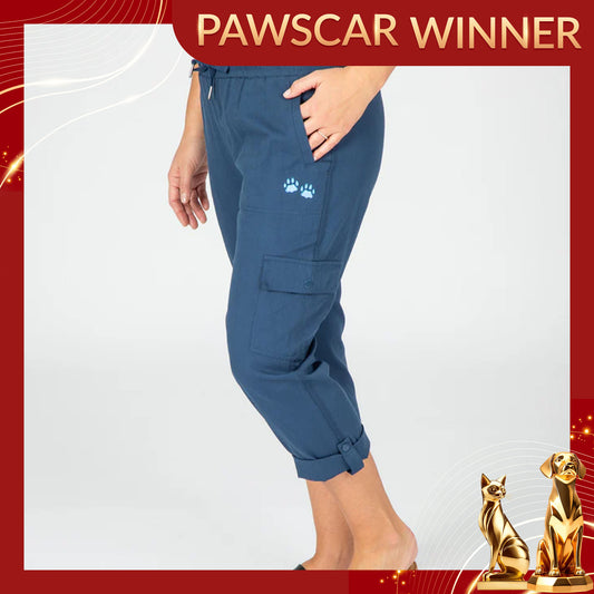 Paw Print Convertible Pants