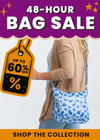 Shop the 48-Hour Bag Sale featuring totes and more at up to 60% off. Shop the collection today and help support shelter pets and more through The Animal Rescue Site and GreaterGood.