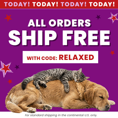 Take advantage of today's special offer where all orders ship free with code: RELAXED (for standard shipping in the continental U.S. only). Proceeds help support shelter pets and more through The Animal Rescue Site and GreaterGood.