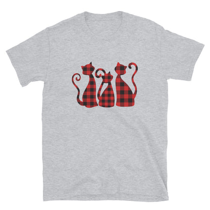 Gingham Cats T-Shirt