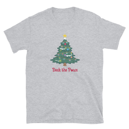 Deck The Paws Christmas Tree T-Shirt