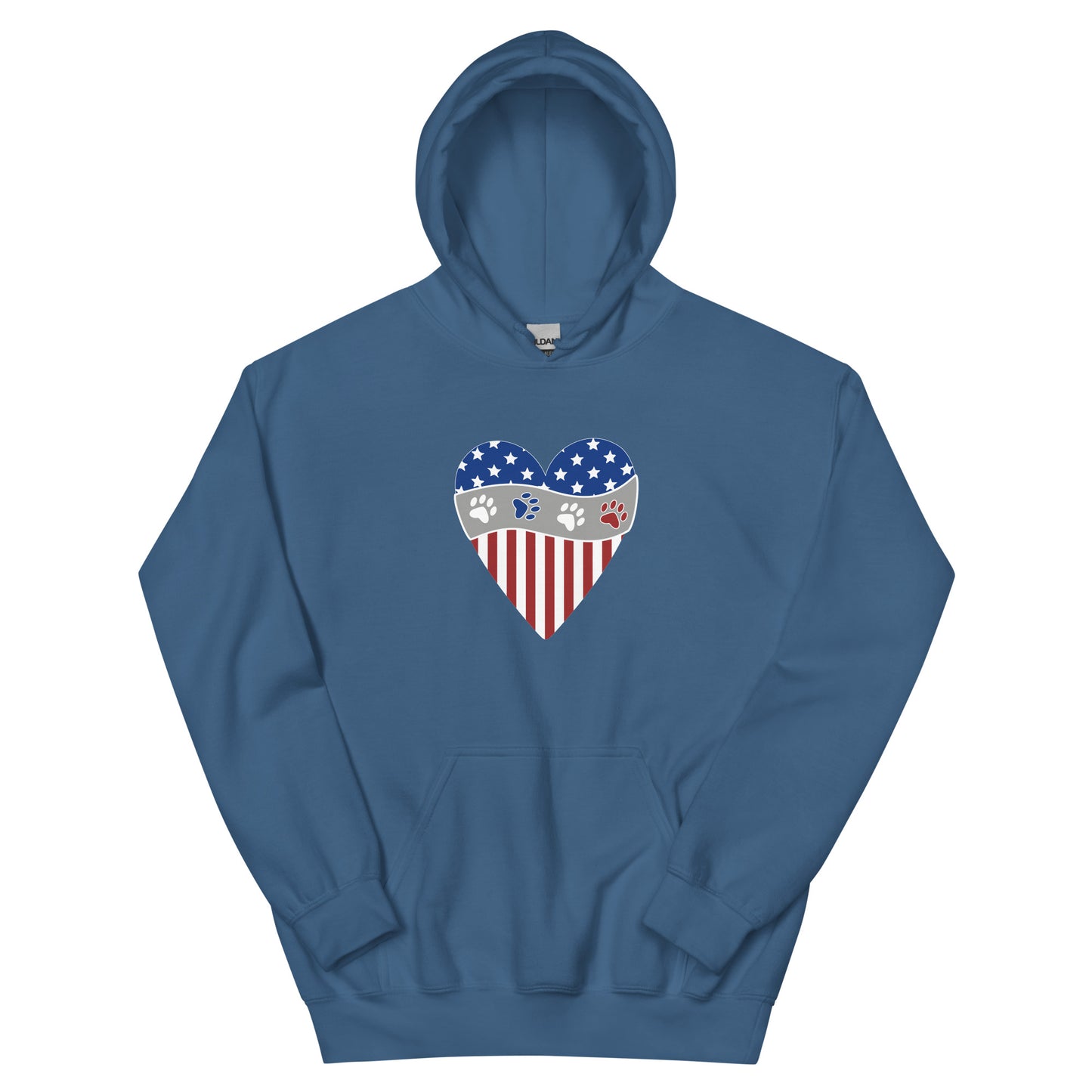 Patriotic Heart Hoodie