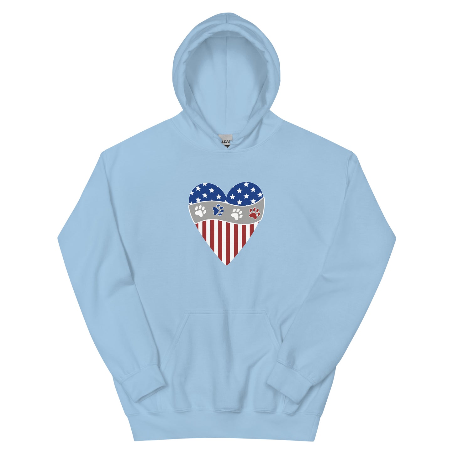 Patriotic Heart Hoodie