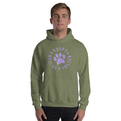 Adopt, Rescue, Foster Hoodie