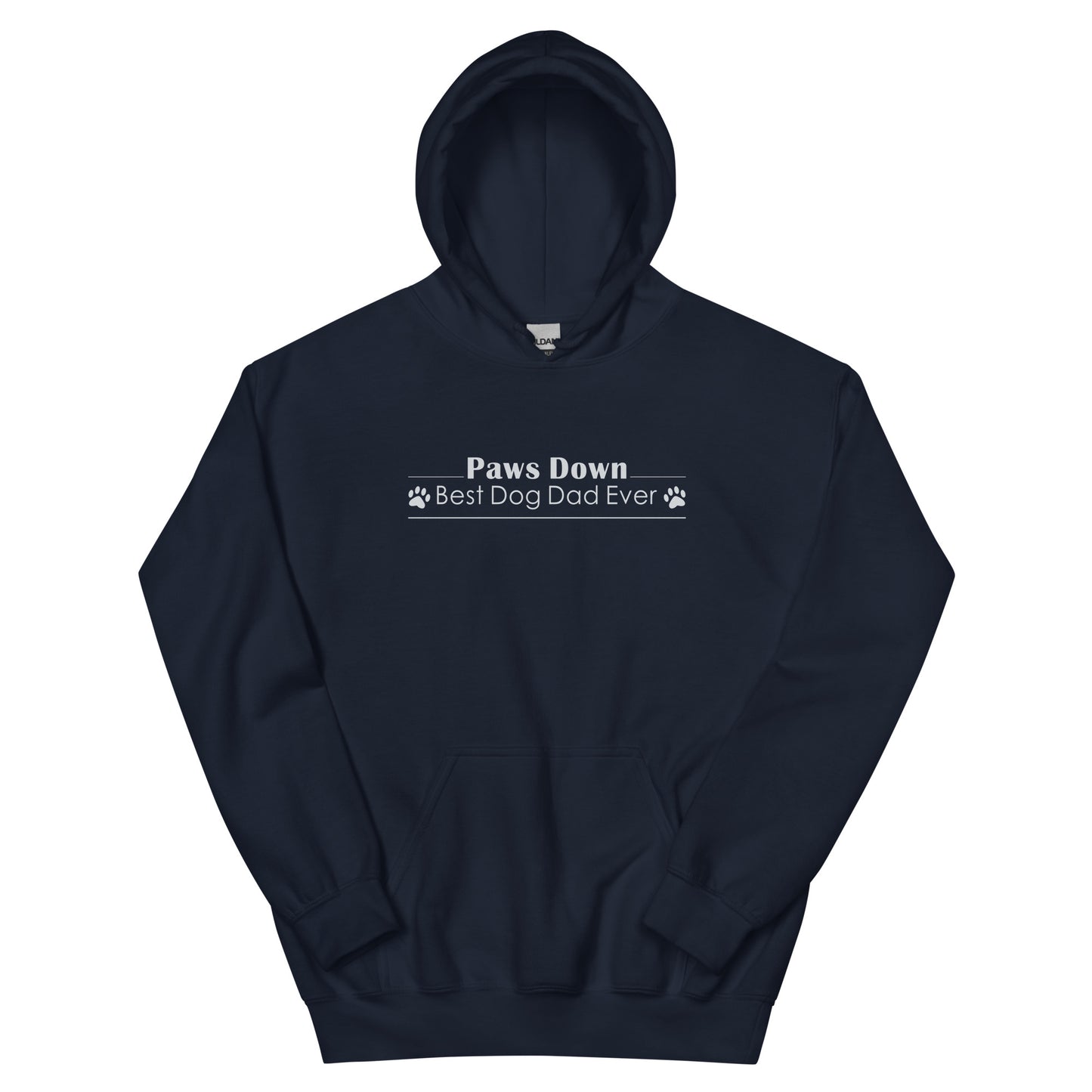 Paws Down Best Dog Dad Ever Hoodie