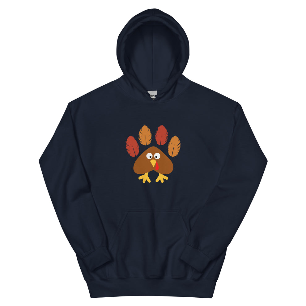 Paw Print Turkey Hoodie | GreaterGood