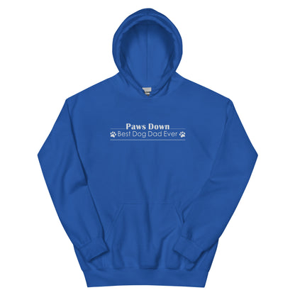 Paws Down Best Dog Dad Ever Hoodie