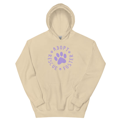 Adopt, Rescue, Foster Hoodie