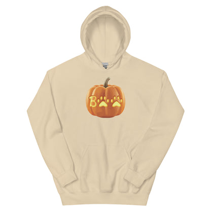 Paw Print Boo Pumpkin Hoodie