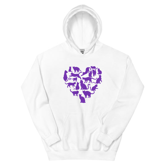 Lots of Love For Cats Hoodie
