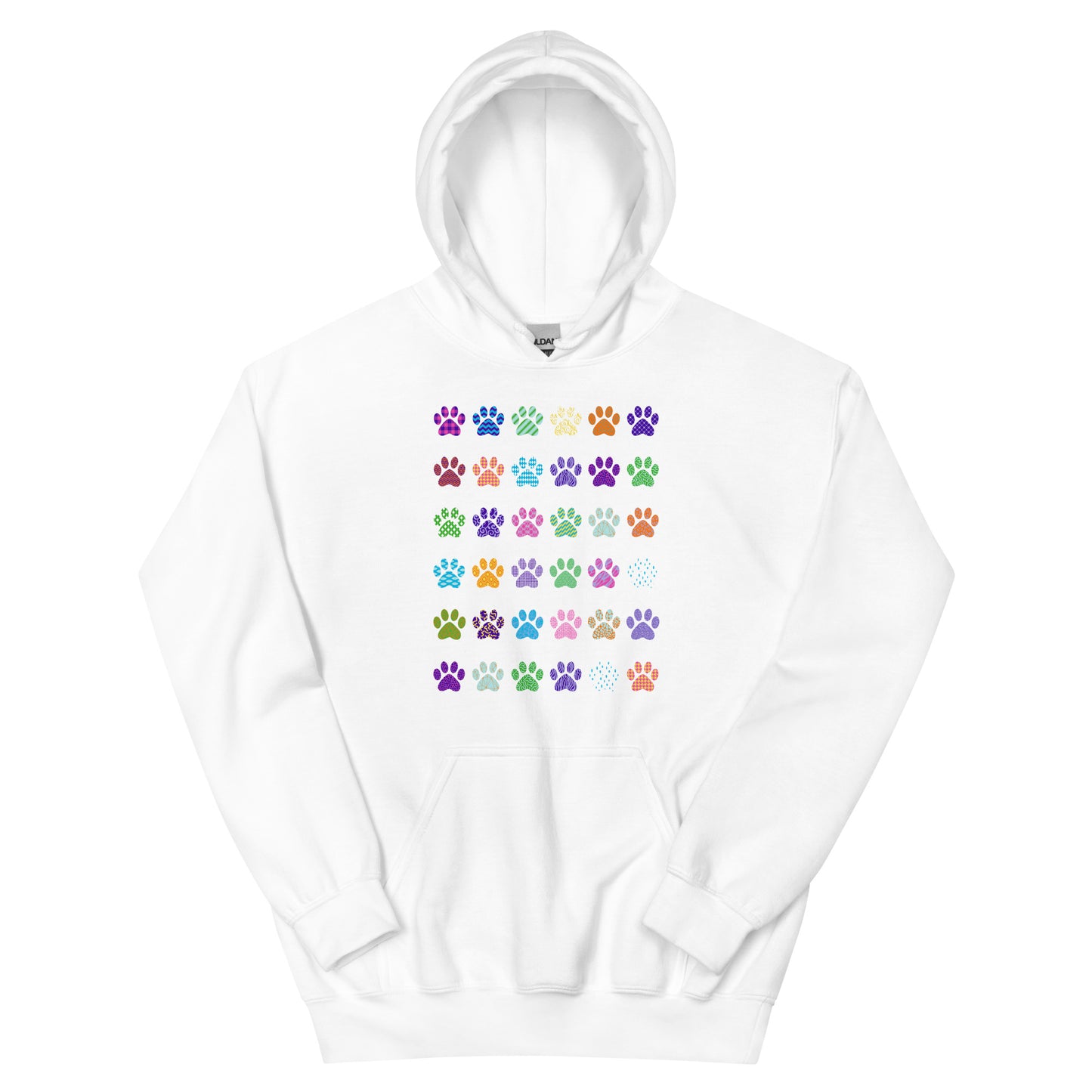 Confetti Paws Hoodie