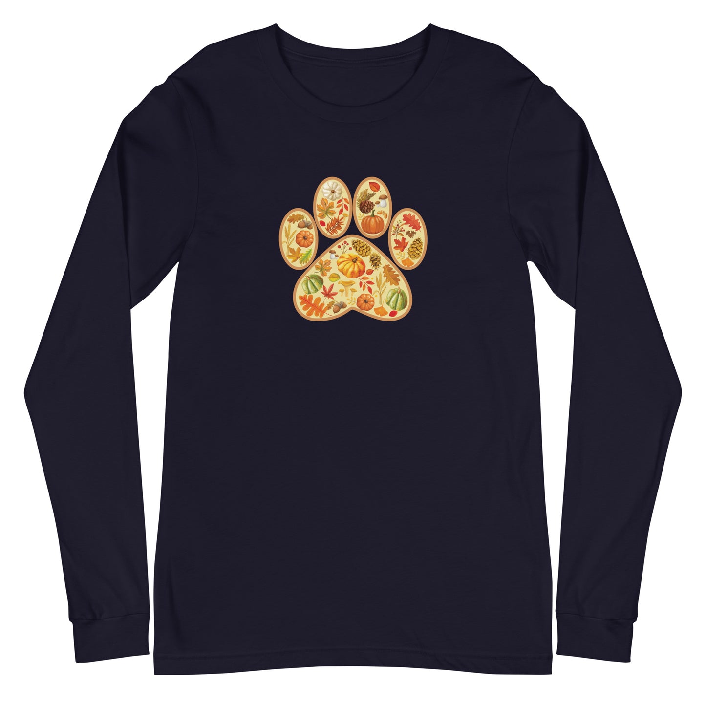 Paw Print of Autumn Long Sleeve Tee