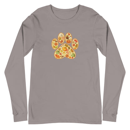 Paw Print of Autumn Long Sleeve Tee