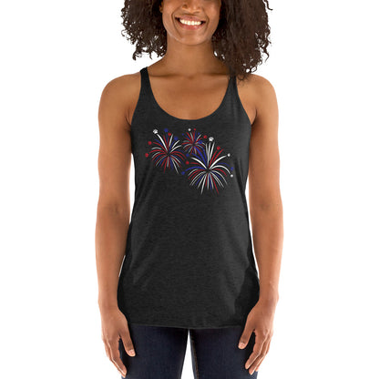 Fireworks of Paws Tank Top