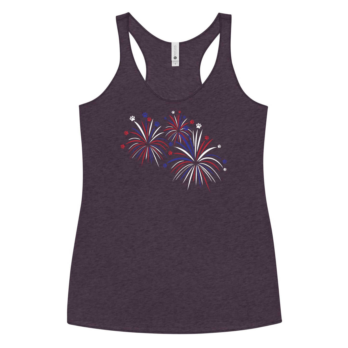 Fireworks of Paws Tank Top