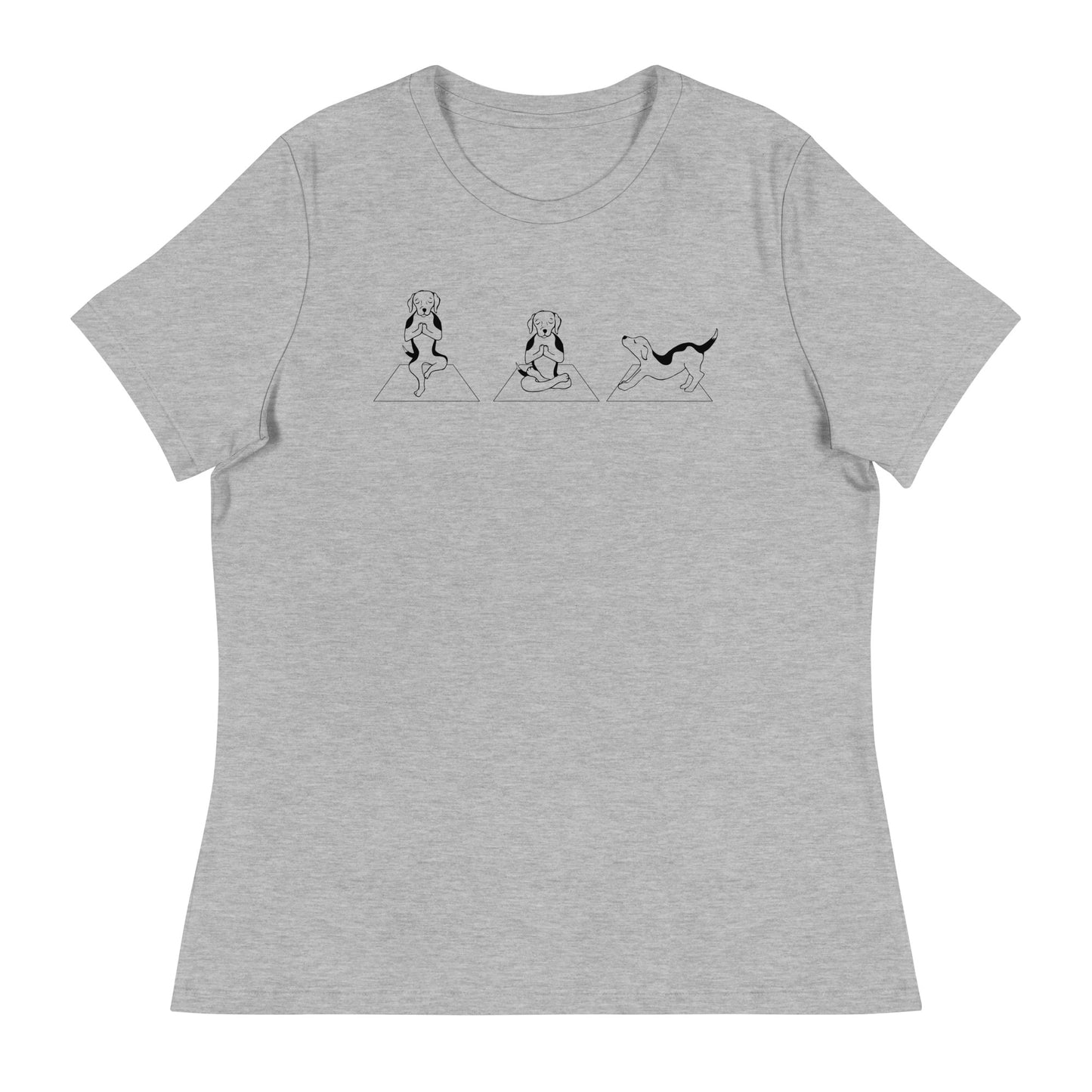 Dog Yoga Pose Relaxed T-Shirt