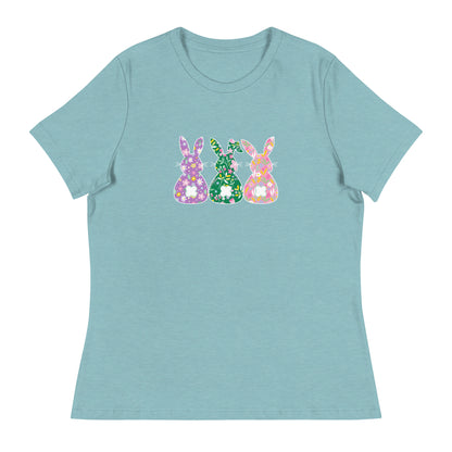 Whimsical Bunnies Women's Relaxed T-Shirt