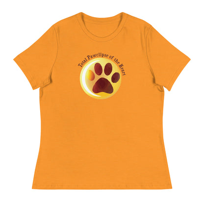 Total Pawclipse Of The Heart Women's Relaxed T-Shirt