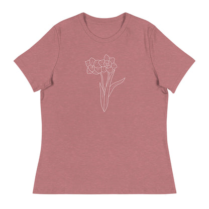 Narcissus Women's Relaxed T-Shirt