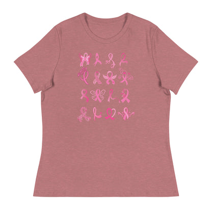 Rows of Ribbons Women's Relaxed T-Shirt