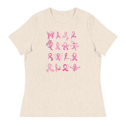 Rows of Ribbons Women's Relaxed T-Shirt