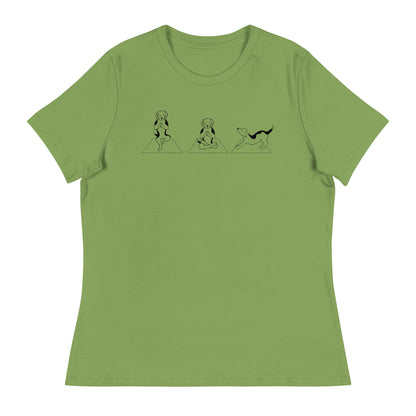 Dog Yoga Pose Relaxed T-Shirt