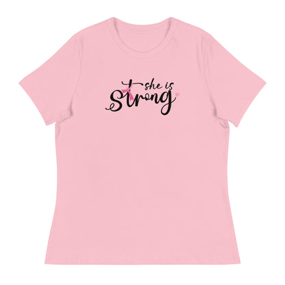 She Is Strong Women's Relaxed T-Shirt