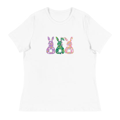 Whimsical Bunnies Women's Relaxed T-Shirt